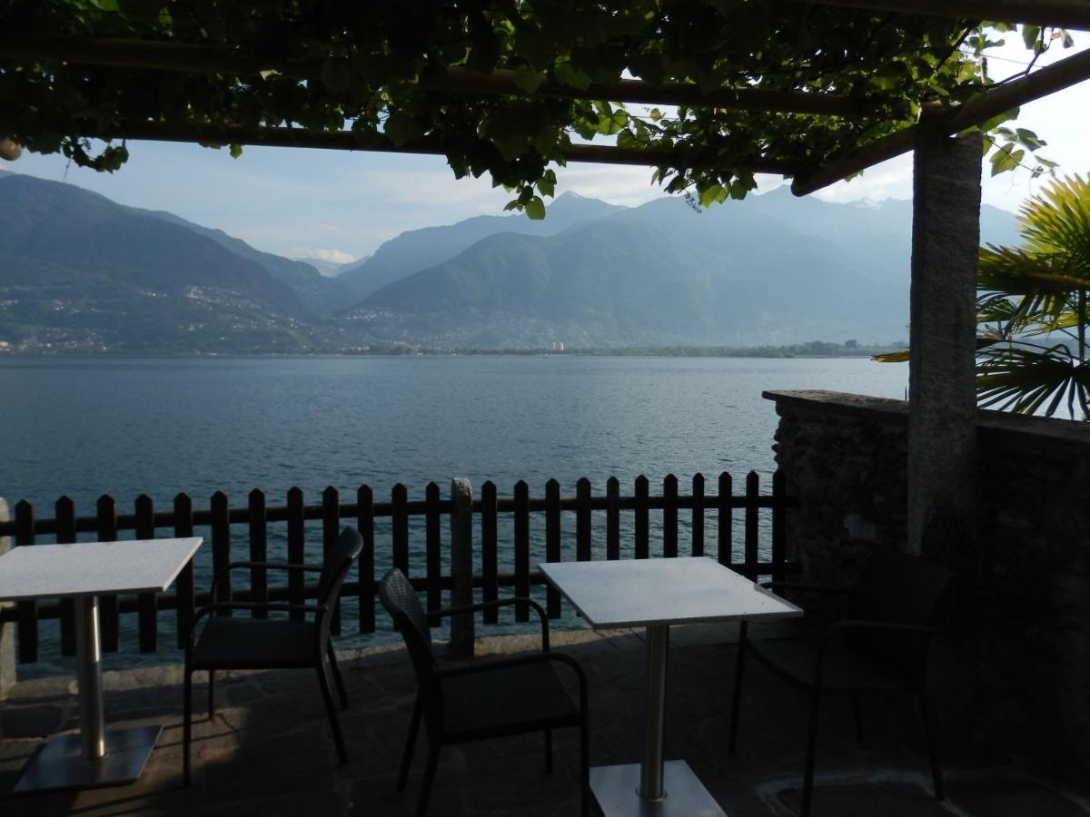 Schoene Ferienwohnung 36 Viralago Mit Privatstrand Gambarogno Exterior foto